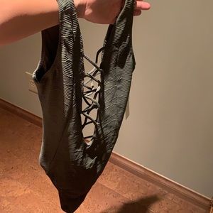 Elizabeth Jane swimsuit. One piece.